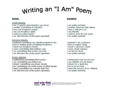 Examples of free verse poems for high school