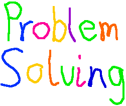problem solution clipart